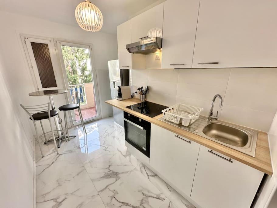 Superbe Appartement Neuf - Plage A 5 Min A Pied Nice Dış mekan fotoğraf